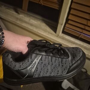 Stylish Black and Gray Kids Sneakers